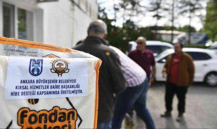 Ankara Büyükşehir Belediyesi'nden 'Fondan Arı Yemi Desteği'