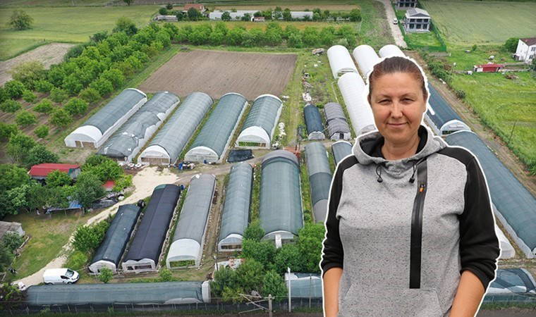 Çocukları için ekmişti, şimdi 20 dönüm arazide üretim yapıyor!
