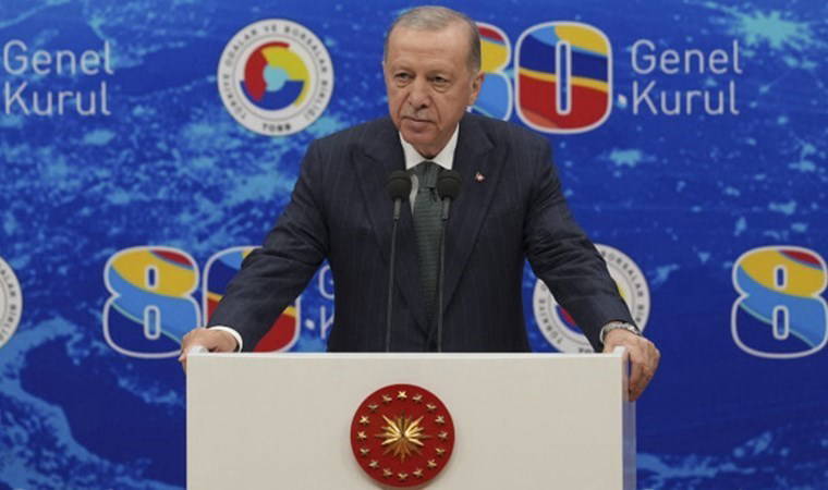 Erdoğan'dan patronlara 'ortak'lık mesajları: Yine 'gemi'den seslendi