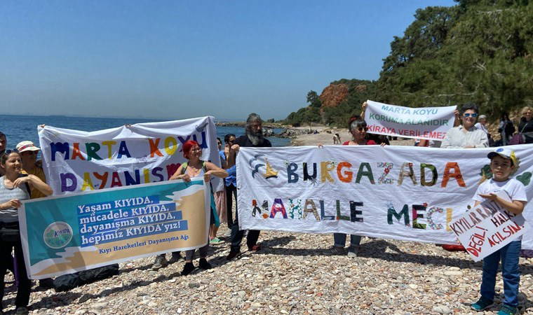 Yurttaşlar kıyıların ticarileştirilmesine tepki gösterdi: ‘Kıyılar üzerindeki rant politikalarına dur diyoruz’