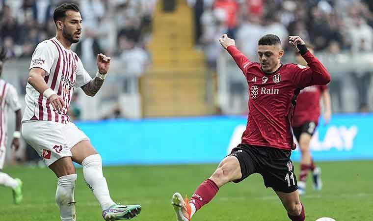 Tüpraş Stadyumu'nda nefes kesen maç! Beşiktaş 90+7'de geri döndü, Hatayspor yıkıldı...