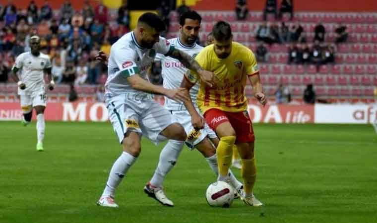 Kayserispor 1 puanı aldı ve ligde kalmayı başardı!