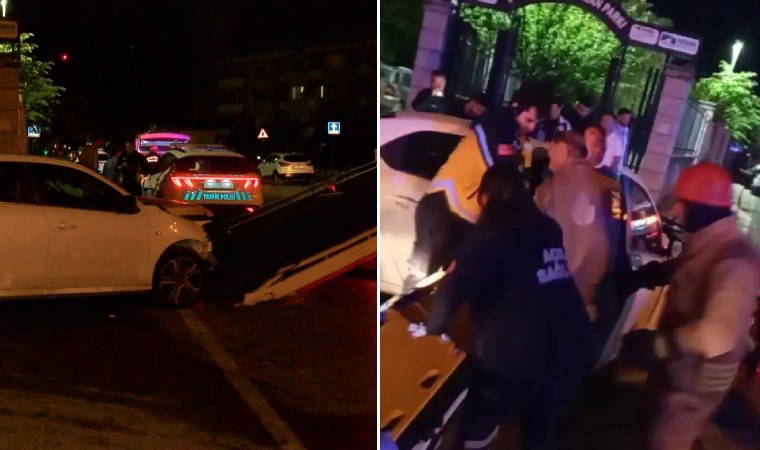 Pendik'te taksi ile otomobil çarpıştı: 2'si ağır 4 yaralı