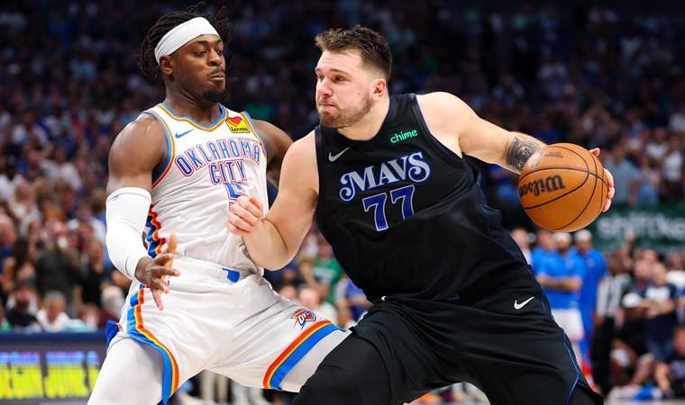 NBA'de Luka Doncic'ten 'triple-double': Dallas Mavericks konferans finalinde!