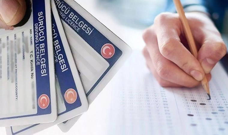 Ehliyet sınavında kopya çeken şahıs yakalandı