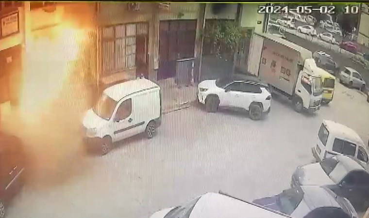 Başakşehir'deki Dersan Koop Sanayi Sitesi'nde patlama: 1 kişi yaralandı