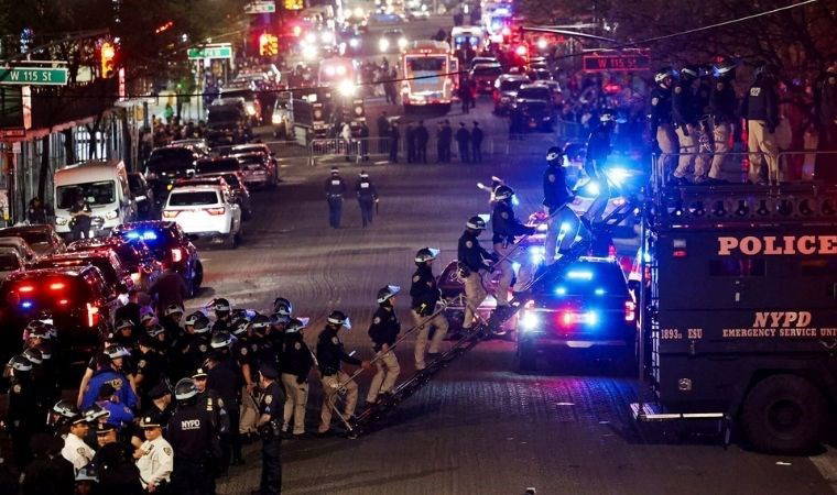 Trump, müdahaleyi desteklediğini açıkladı: 'Polis çok iyi iş çıkardı...'