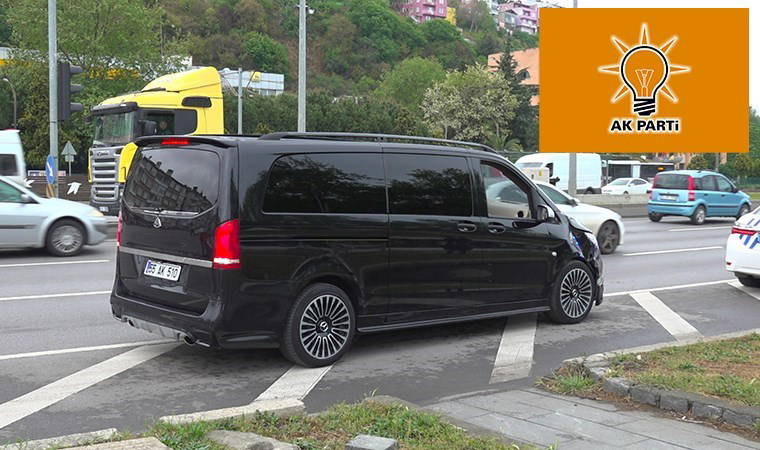 AKP'li başkanın aracı yayalara çarptı