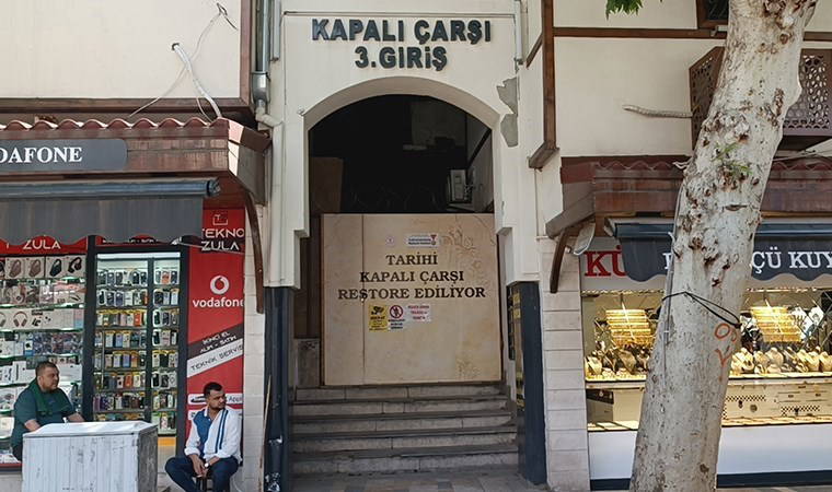 Kahramanmaraş'ta tarihi Kapalı Çarşı’da restorasyon: Maliyet 1 milyar TL'yi aşıyor