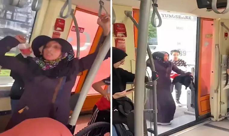 'Bunların hepsi şerefsiz' demişti... Tramvayı birbirine katıp, insanlara saldıran Suriyeli kadın adli kontrolle serbest kaldı