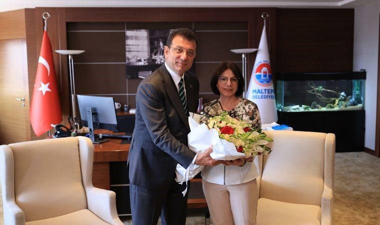 İmamoğlu’ndan Maltepe Belediye Başkanı Köymen’e tebrik ziyareti