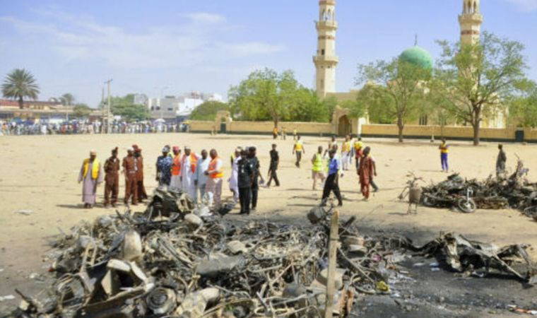 Nijerya'daki bir camide meydana gelen patlamada ölü sayısı 17'ye yükseldi