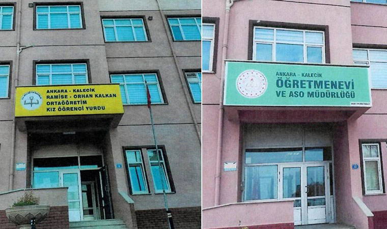 Öğretmenevine dönüştürülen yurda ilişkin karar