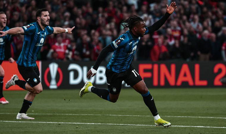 UEFA Avrupa Ligi'nde şampiyon Atalanta