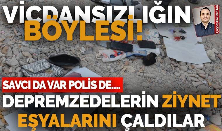 Polis memuru ‘Savcı istiyor’ diye geri aldı, savcı ‘tehdit etti’ iddiası: Depremde yıkılan binadan çıkarılan ziynet eşyaları kayıp