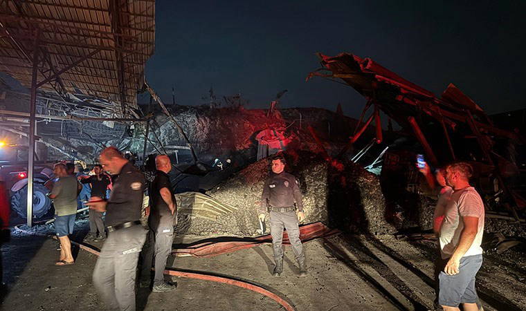 Boya fabrikasında kazan patlaması: İşçiler yaralandı!