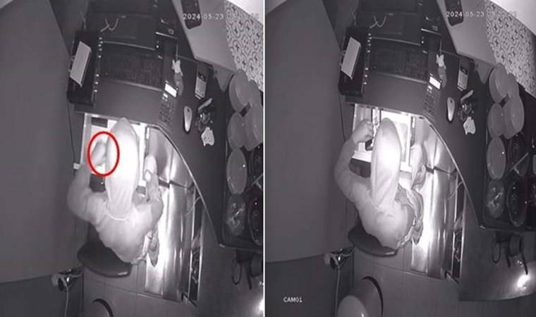 Harçlık aldığı yerde hırsızlık yaptı!