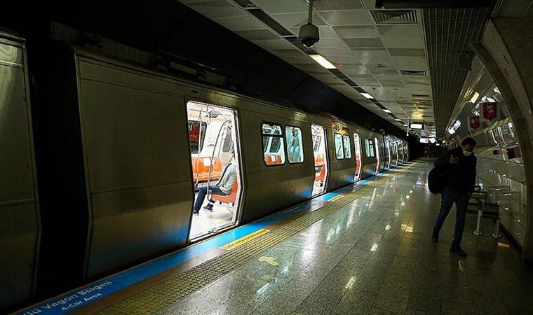 İstanbul'da M2 metro hattında intihar girişimi!