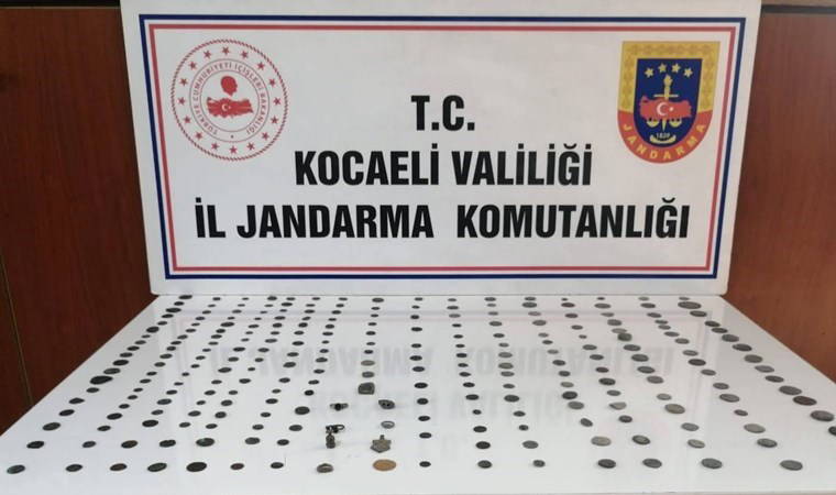 Kocaeli'nde 260 parça tarihi eser ele geçirildi!