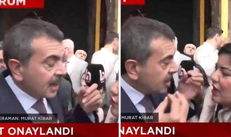 'Yeni müfredat' sorusu 'kızdırdı'