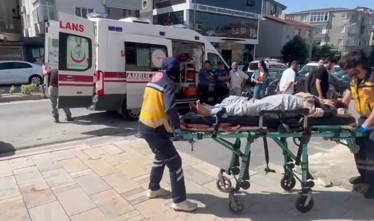 Tekirdağ'da sancılanan kadın otelin girişinde doğum yaptı