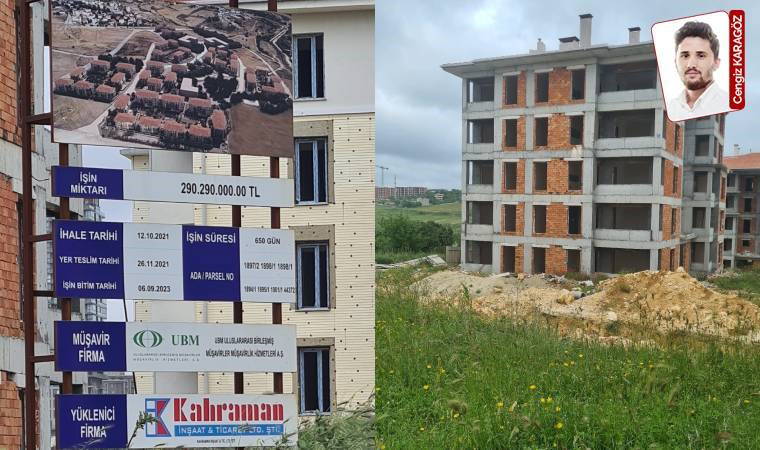 AKP’li müteahhit ihaleyi aldı, inşaatı yarım bıraktı