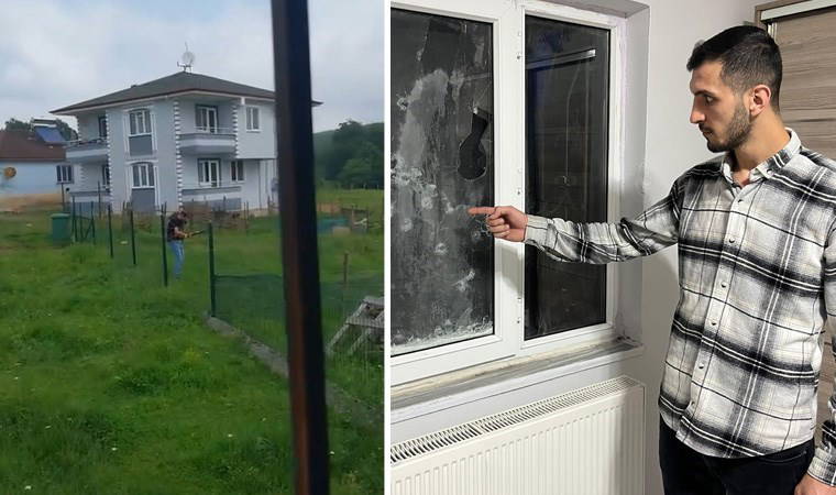 Pompalı tüfek dehşeti... Çocukları uyurken evi kurşunladılar: '2 gün sonra hayatta olmayabilirim'