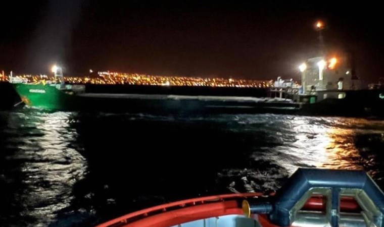 Çanakkale Boğazı’nda genel kargo gemisi makine arızası yaptı