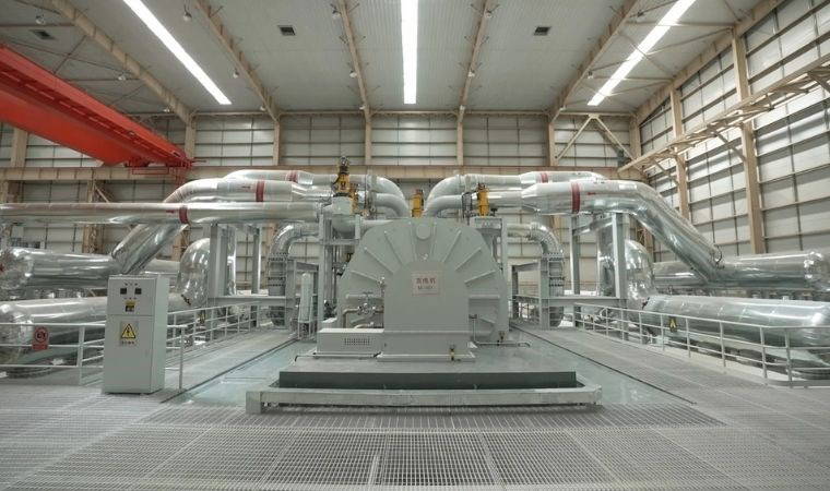 Dünyanın en büyük basınçlı hava enerji depolama sistemi