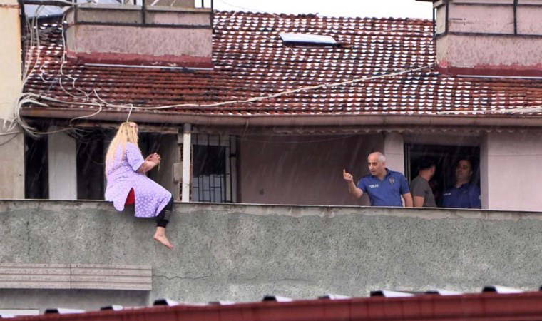 İntihara teşebbüs eden kadını ekipler ikna etti