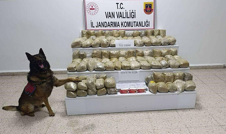 Van'da 129 kilo uyuşturucu ele geçirildi: 7 tutuklama