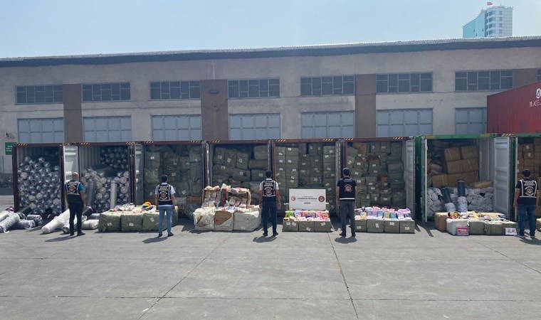 Piyasa değeri 1,2 milyar... Gümrük kaçağı eşya ele geçirildi!