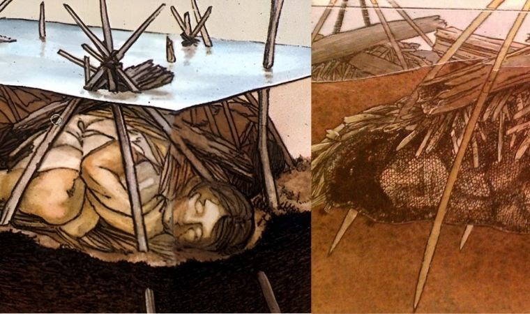 Gölet, binlerce yıllık cesetlerin beyin dokularını korumuş