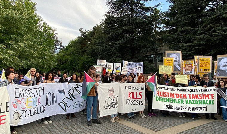 ODTÜ yürüyor, gelenek sürüyor: Baskılara karşın Devrim yürüyüşü gerçekleşti