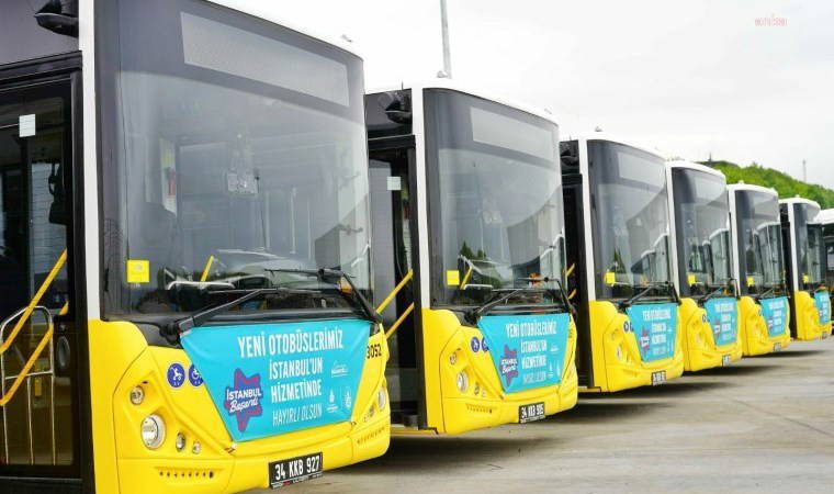 İstanbul'da İETT'nin yeni otobüsleri trafiğe çıktı