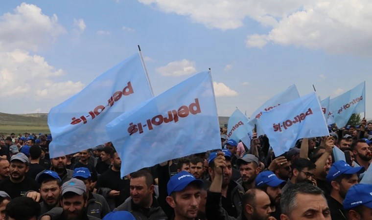 Çankırı'da lastik fabrikası işçileri greve gitti: Üretim durdu