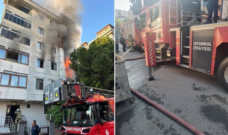 Kartal’da sabah saatlerinde korkutan yangın: 1 kişi öldü
