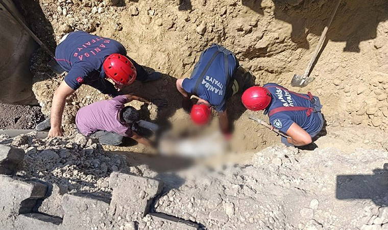 Kanalizasyon çalışmasında göçük: 1 ölü