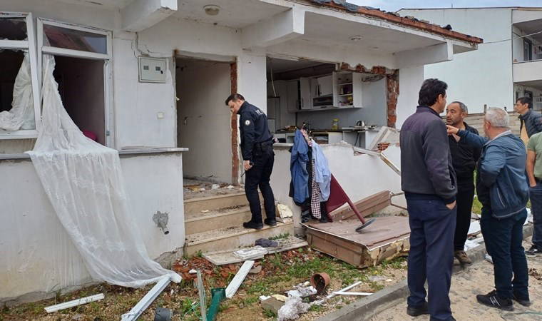 Tokat'ta evde tüp patladı: 1 yaralı