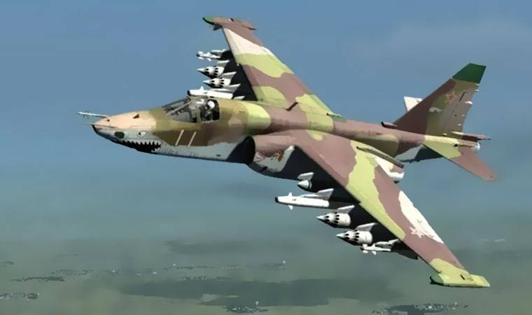 Ukrayna'dan 'Rusya’ya ait Su-25 uçağı düşürüldü' iddiası