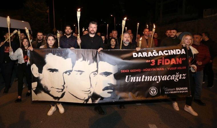 Buca ‘Üç Fidan’ı unutmadı