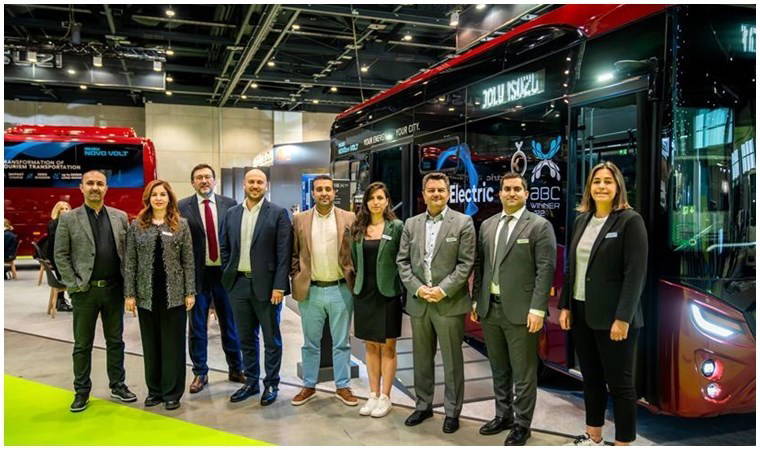Anadolu Isuzu Berlin'de elektrikli otobüslerini sergiledi