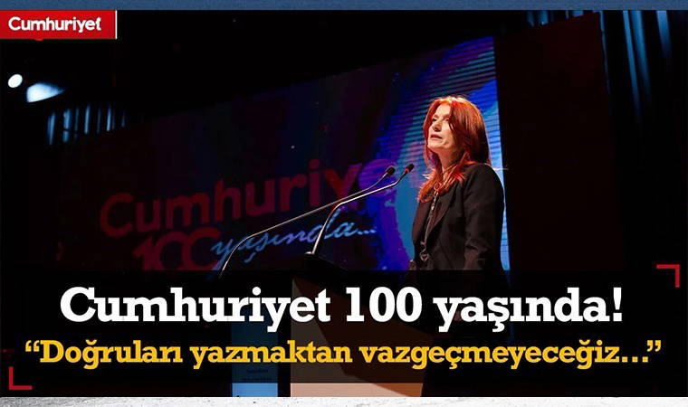 Cumhuriyet 100 yaşında! Genel yayın yönetmenimiz Mine Esen'den anlamlı konuşma...