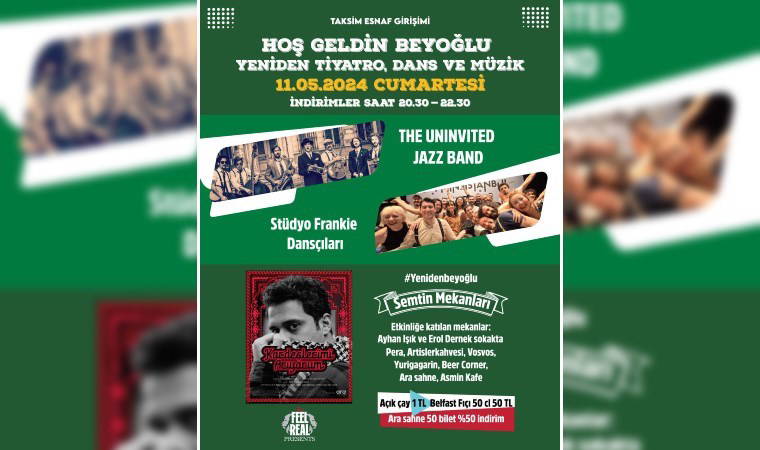 Taksim Esnaf Girişimi'nden etkinlik