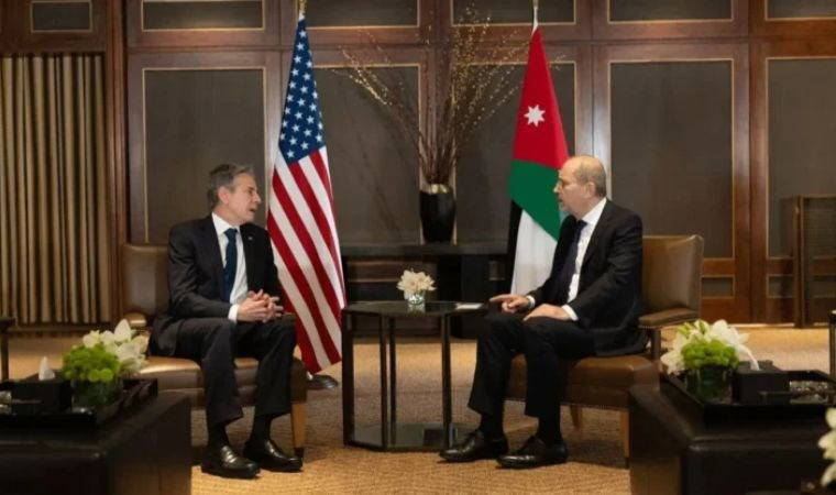 Ürdün ve ABD dışişleri bakanları "Gazze'de ateşkesi" görüştü