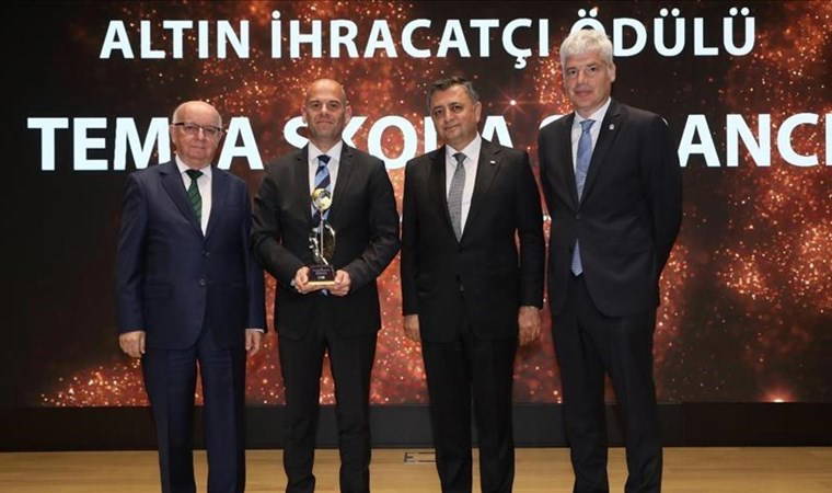 TEMSA'ya büyük onur! "Altın İhracatçı" ödülünü kazandı