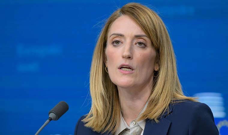 Avrupa Parlamentosu'nun son başkanı Metsola, yeniden AP'ye seçildi