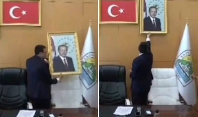 Erdoğan’ın fotoğrafını indiren DEM Partili Tatvan Belediye Başkanı Mümin Erol ifade verdi: ‘Muz cumhuriyetinde mi yaşıyorsunuz?’
