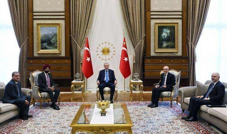 Erdoğan Dünya Bankası Başkanı Banga'yı kabul etti