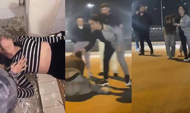 Kadın maganda genç kızlara dehşeti yaşatmıştı: Tutuklandı